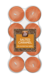Pan Aroma 16pc Colour Tea Lights Salted Caramel